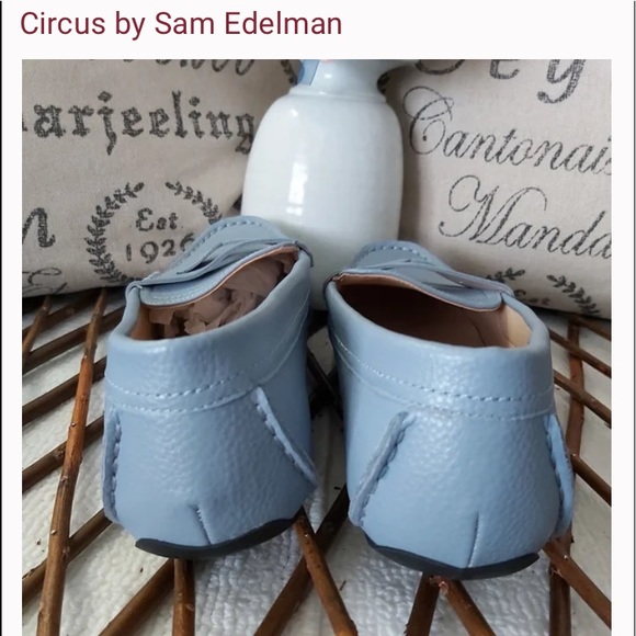 CIRCUS”BABY BLUE LOAFERS BY SAM EDELMAN❤️PERFECT CONDITION❤️SIZE 9❤️BRA… - Picture 6 of 8